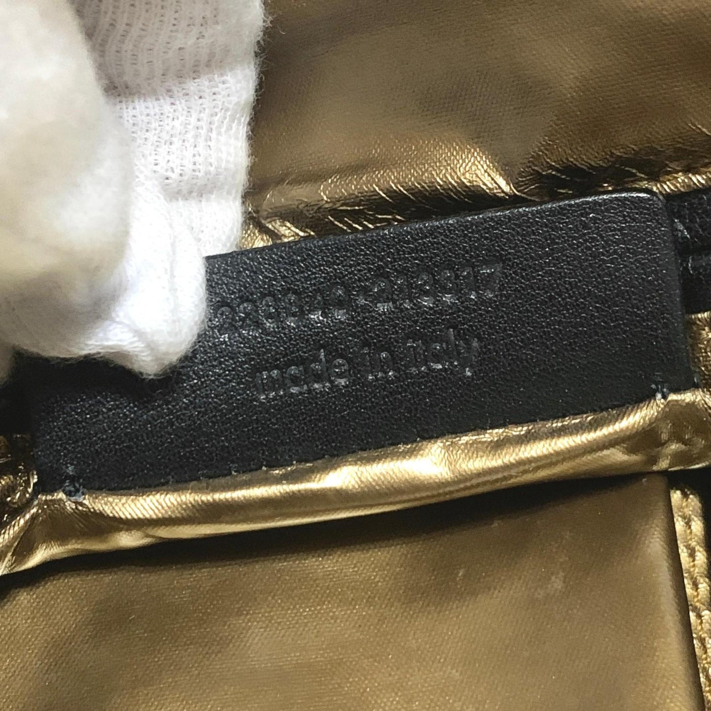 Saint Laurent Bag YSL Cassandra Hand Tote Purse Leather Black Gold Authentic