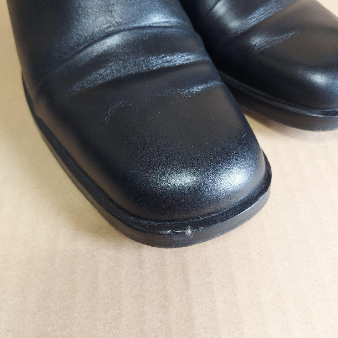 GUCCI Short Boots Shoes EU 37.5 US 7.5 Black Authentic