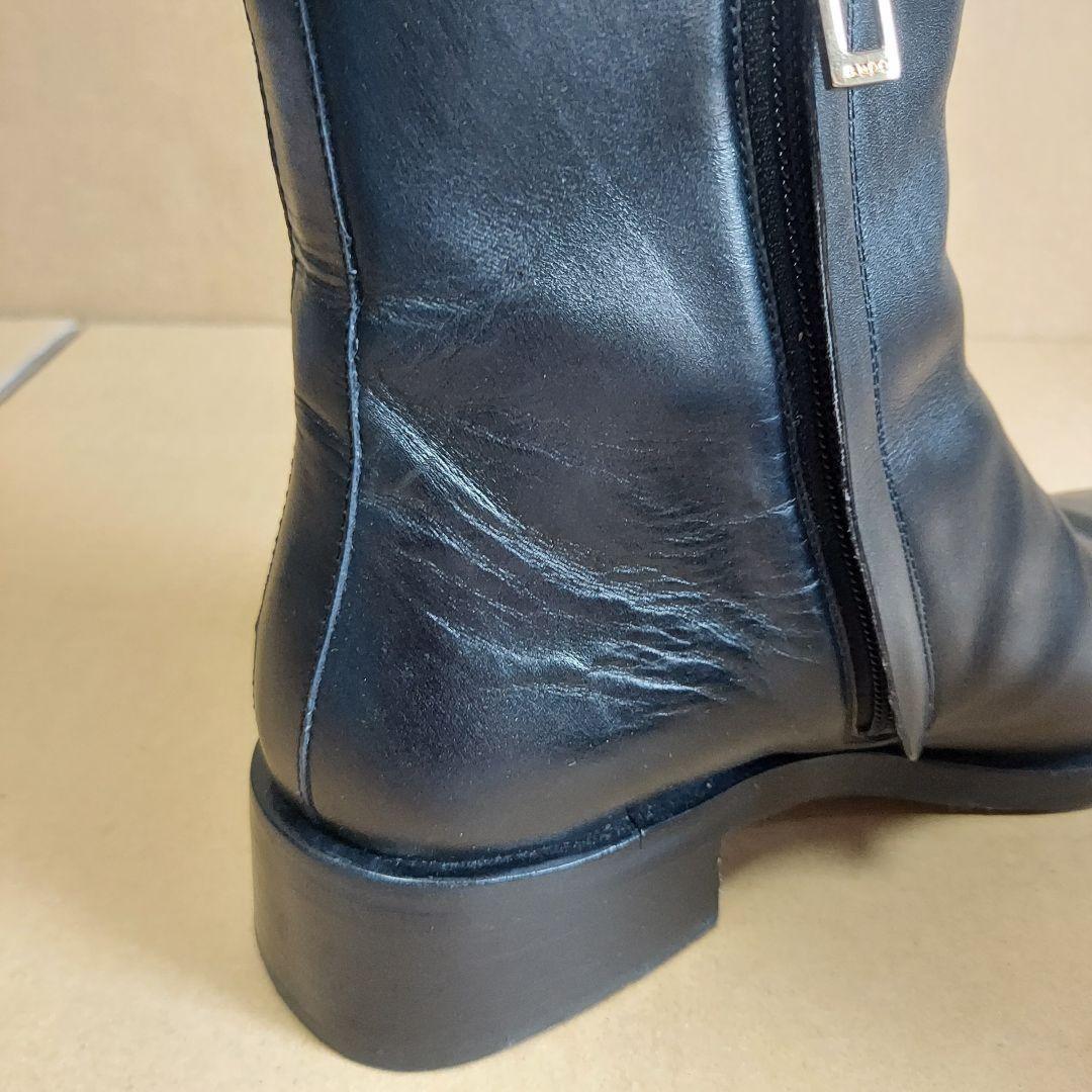 GUCCI Short Boots Shoes EU 37.5 US 7.5 Black Authentic