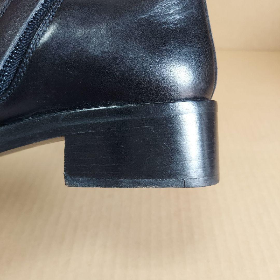 GUCCI Short Boots Shoes EU 37.5 US 7.5 Black Authentic