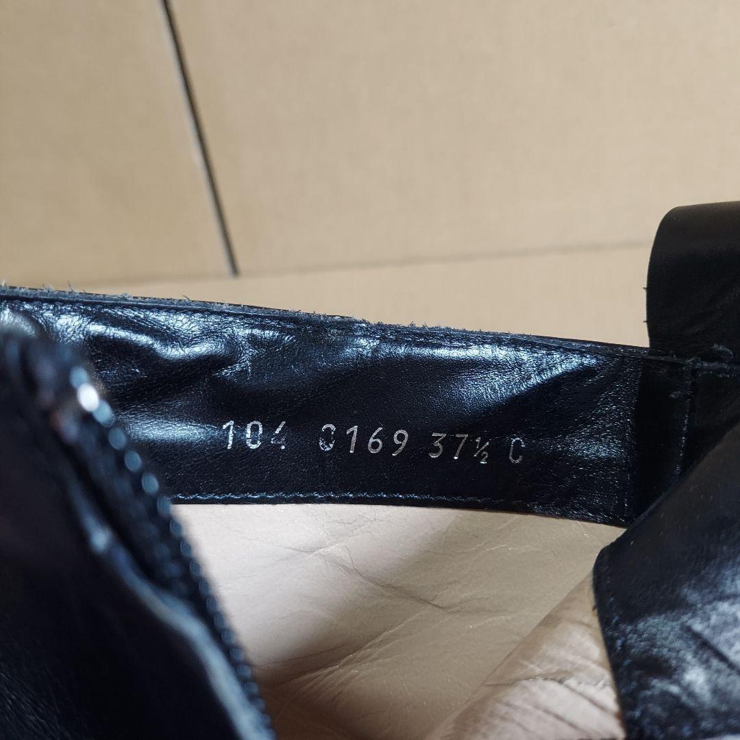 GUCCI Short Boots Shoes EU 37.5 US 7.5 Black Authentic