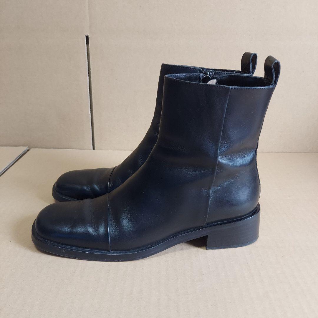 GUCCI Short Boots Shoes EU 37.5 US 7.5 Black Authentic
