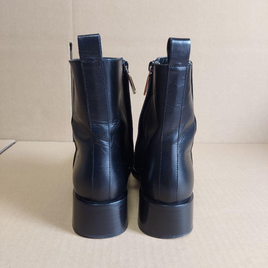 GUCCI Short Boots Shoes EU 37.5 US 7.5 Black Authentic