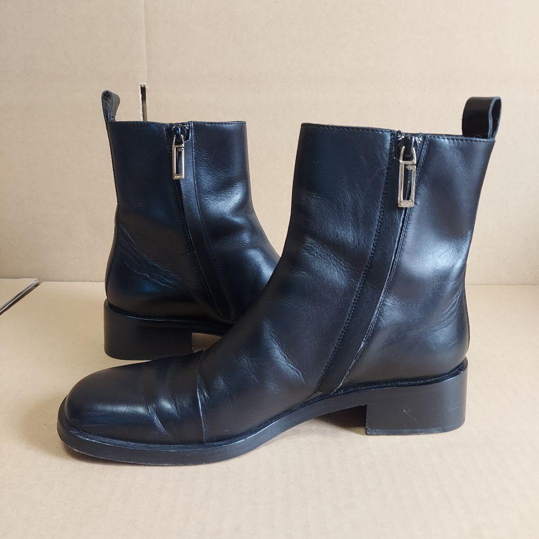 GUCCI Short Boots Shoes EU 37.5 US 7.5 Black Authentic