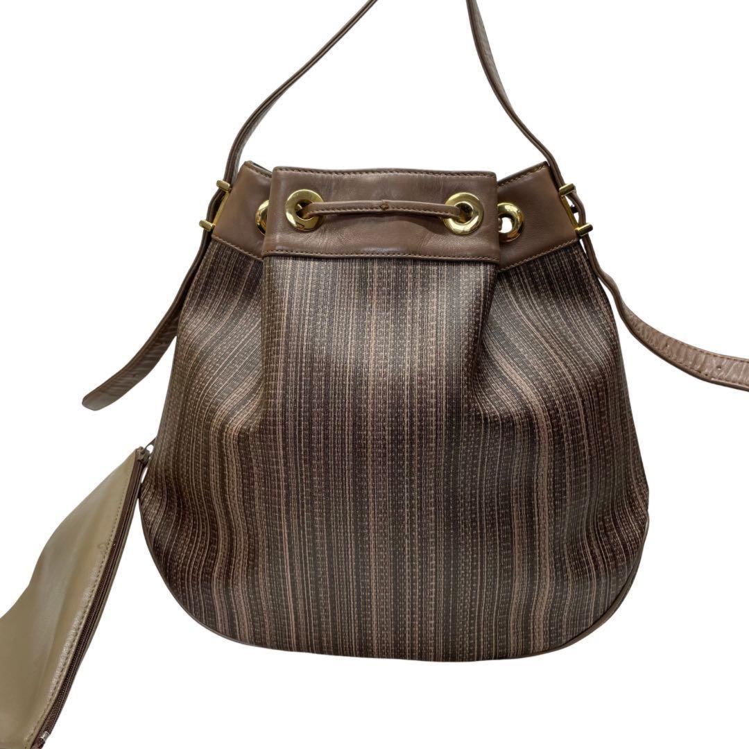 GIVENCHY Shoulder Bag Purse 4G PVC Authentic