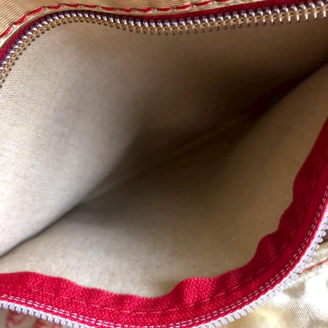 LOEWE Hand Bag Tote Purse Anagram Gold Authentic