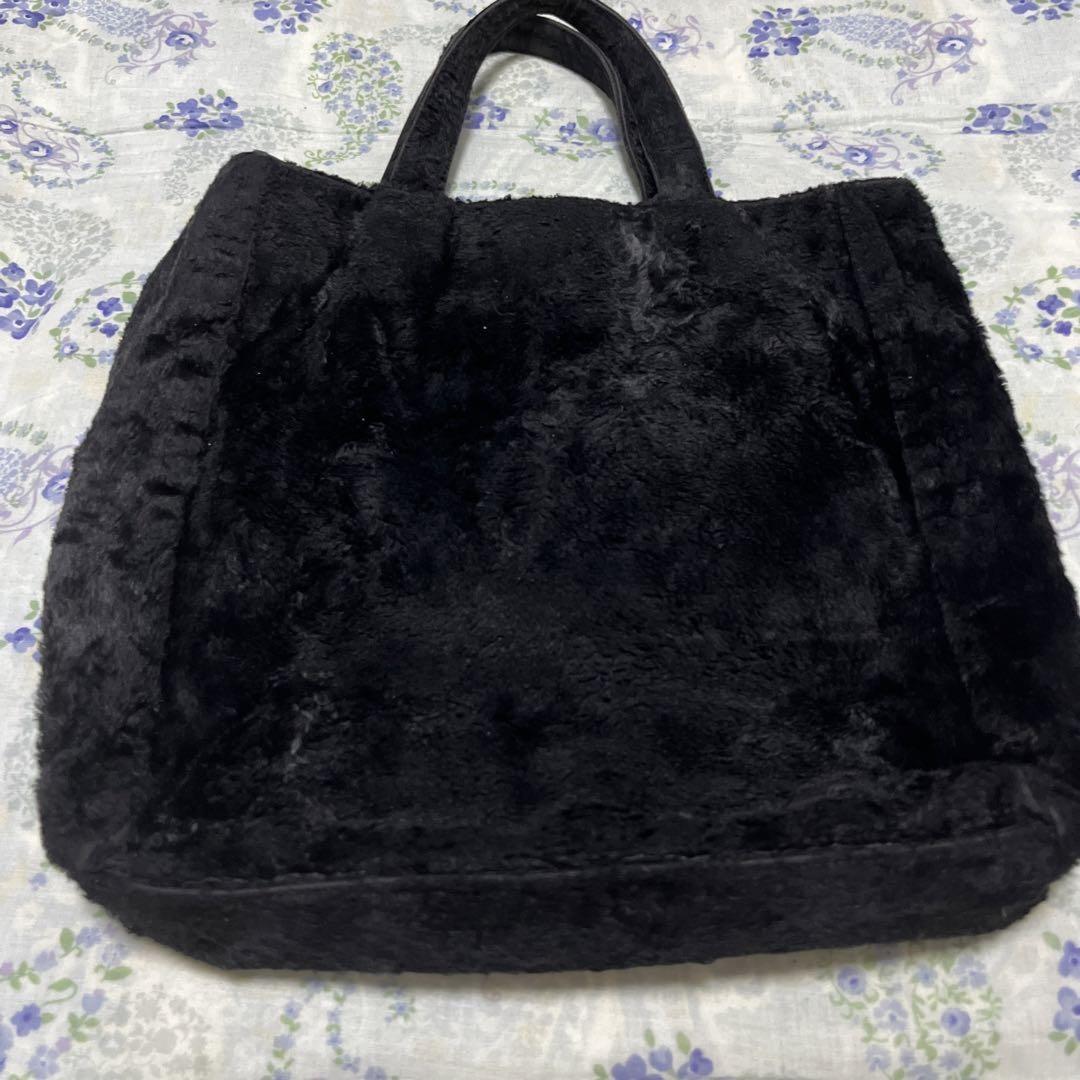 Dolce & Gabbana Hand Bag Tote Purse D&G Black Authentic