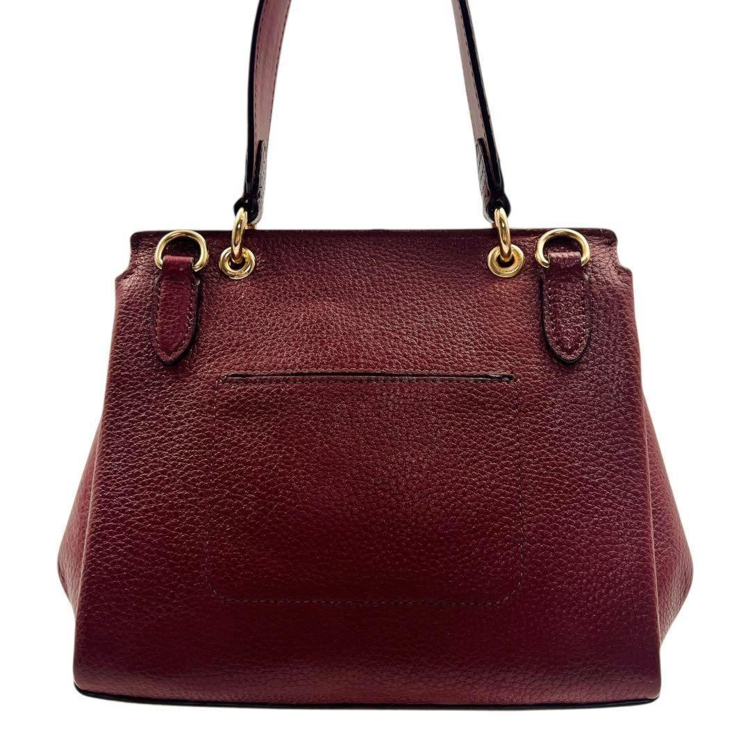 COACH Hand Shoulder Bag Tote Purse 2way Authentic