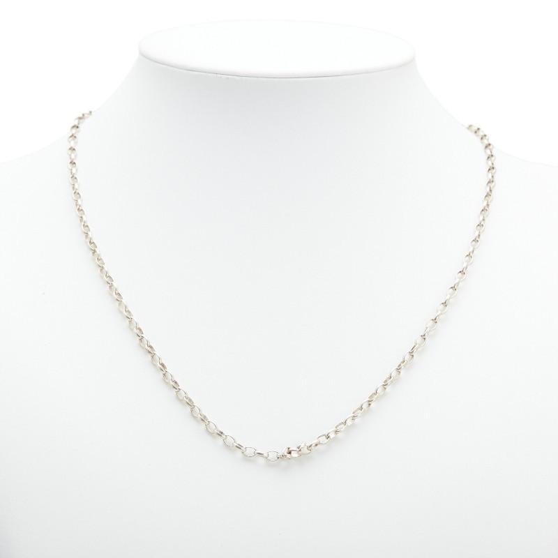 GUCCI Necklace Pendant Chain Silver 925 Women Accessory Authentic