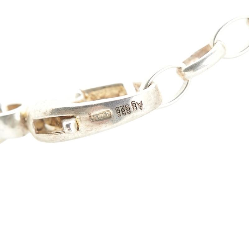 GUCCI Necklace Pendant Chain Silver 925 Women Accessory Authentic