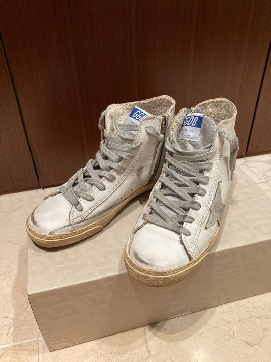 GOLDEN GOOSE Sneakers Shoes High-cut Francy EU 35 US 5 Authentic