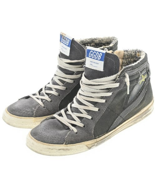 GOLDEN GOOSE Sneakers Shoes High-cut 37.0 US 7.0 Gray Authentic