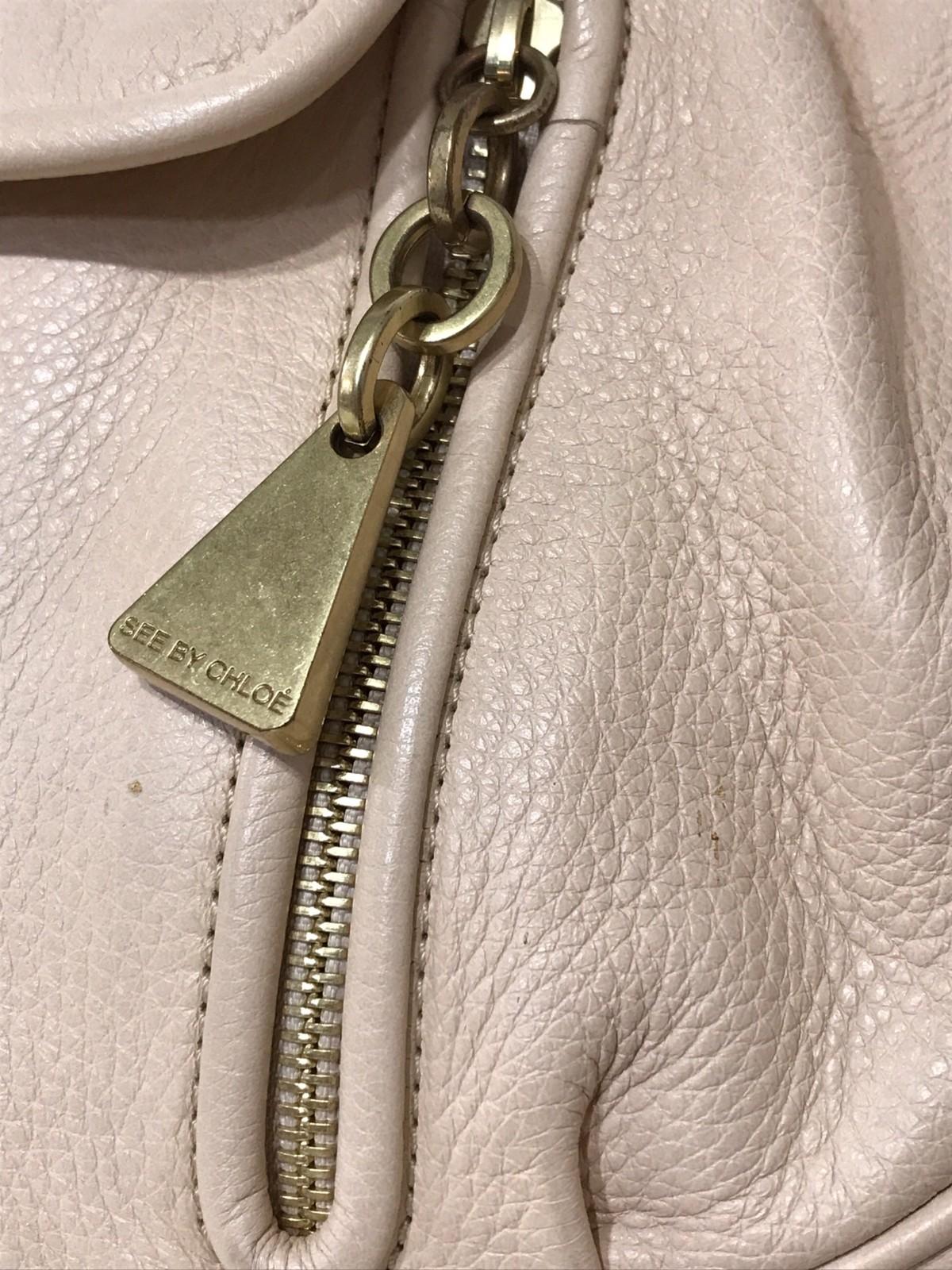 See By Chloe Shoulder Bag Purse Pink Authentic