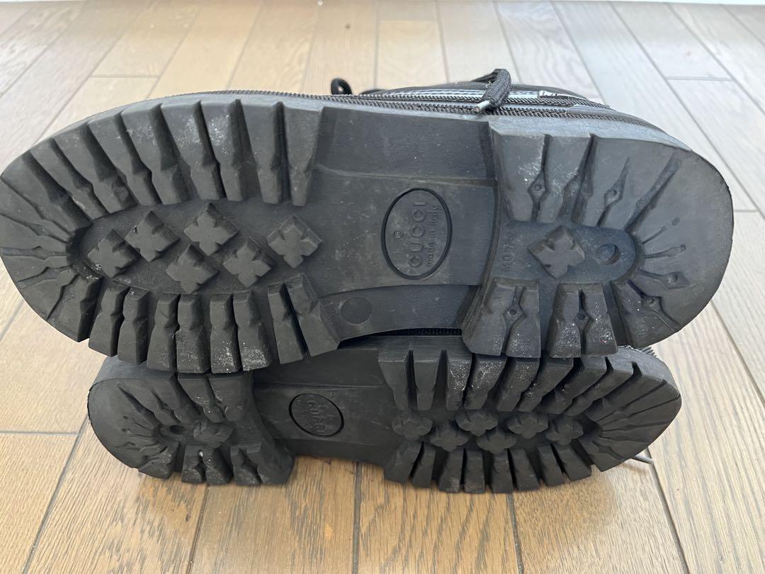 GUCCI Boots Shoes EU 37 US 7 Black Authentic