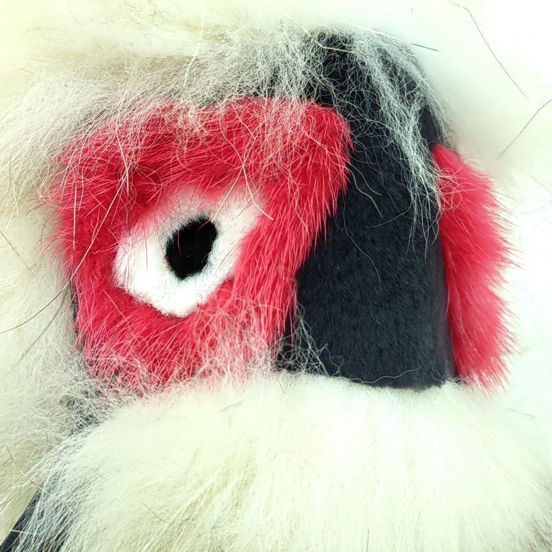 FENDI Bag Charm Key Holder Strap Bag Bugs Beige Black Red Authentic