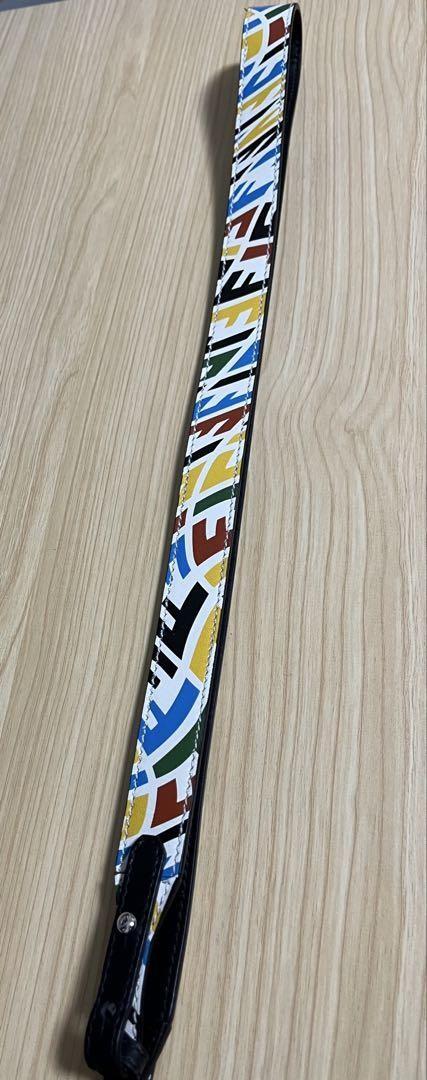FENDI Shoulder Strap Belt Multicolor Authentic