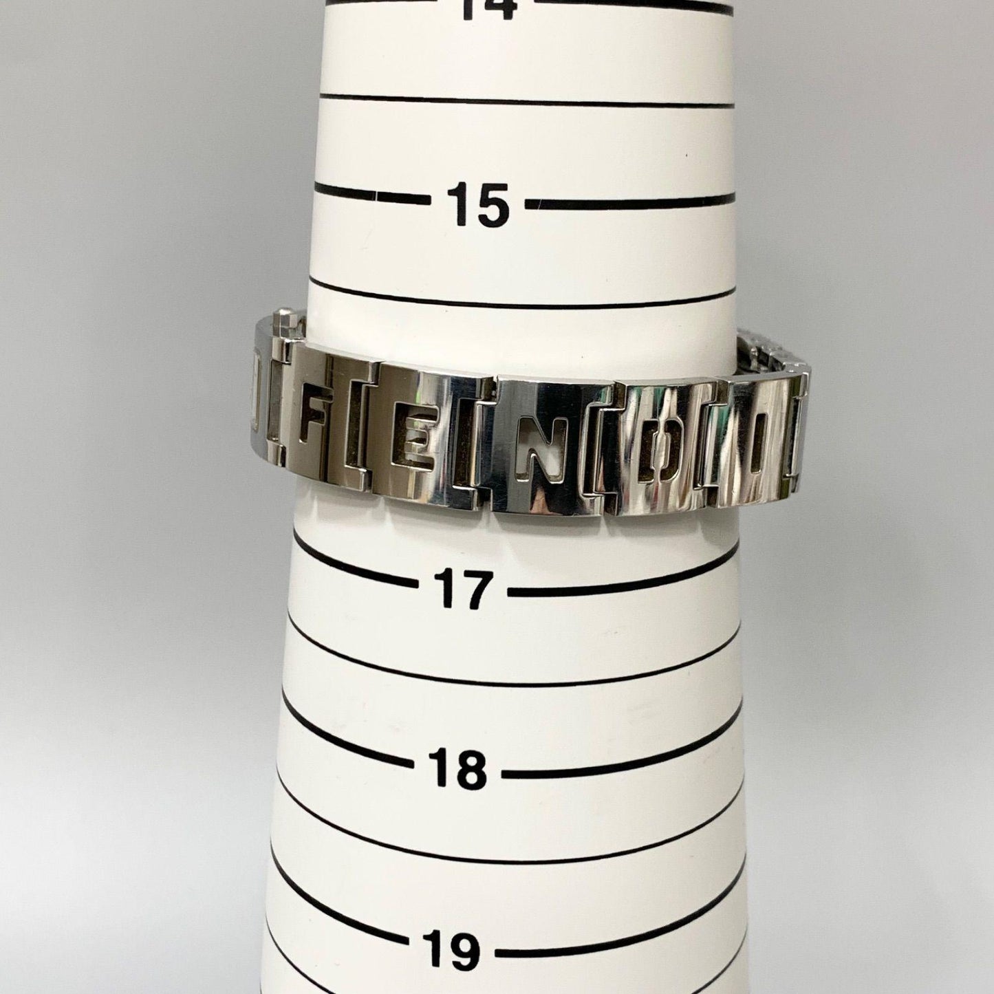 FENDI 3150L Quartz Watch Wristwatch Logo Pink Gold Women's Authentic