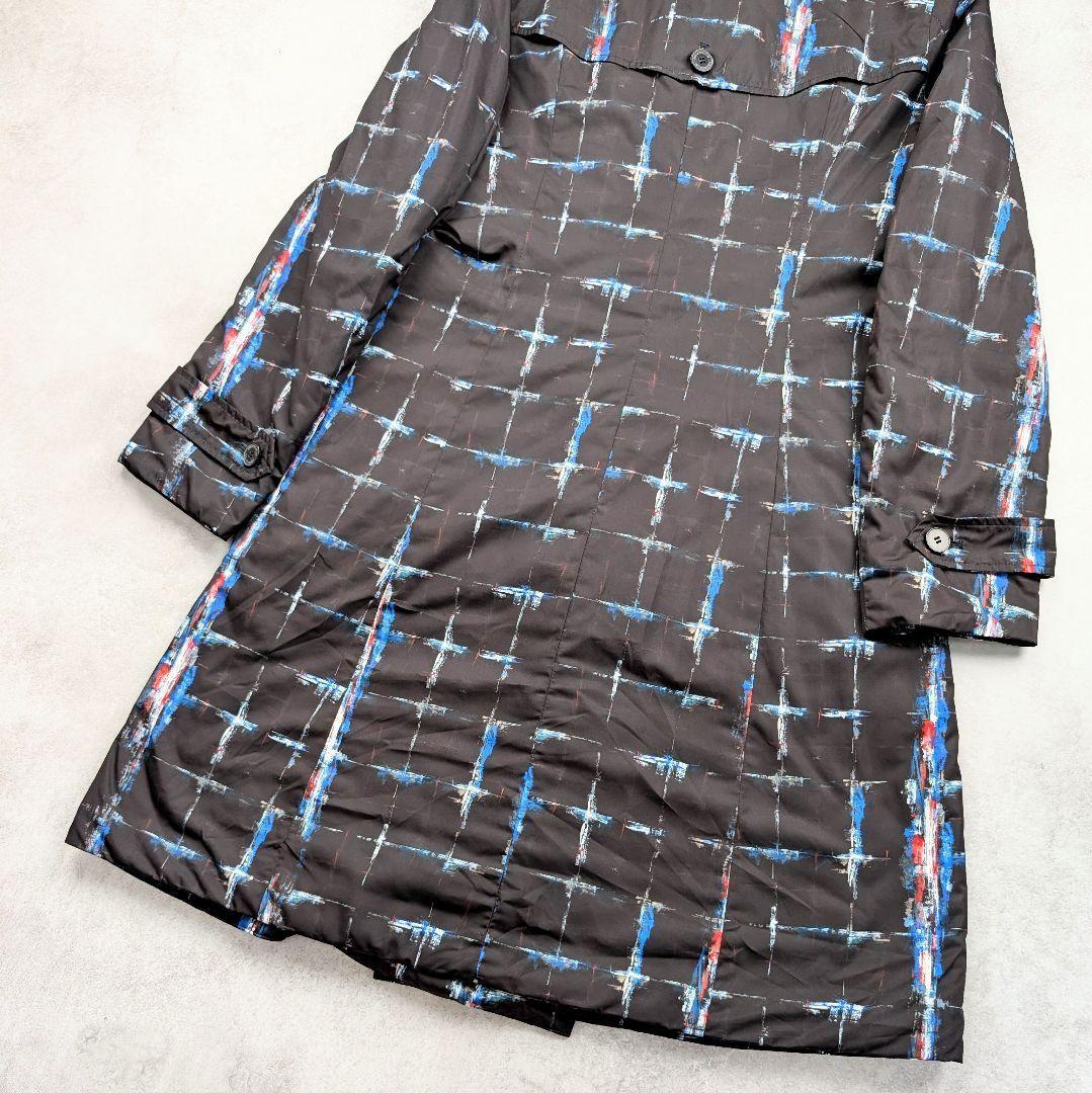 Aquascutum Trench Coat Asian fit L 40 US size M Black Authentic