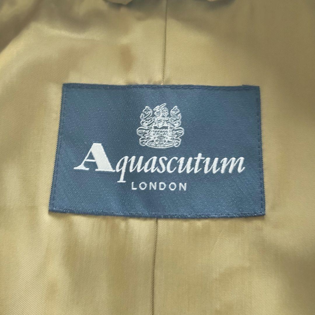 Aquascutum Coat Asian fit L US size M Camel Authentic
