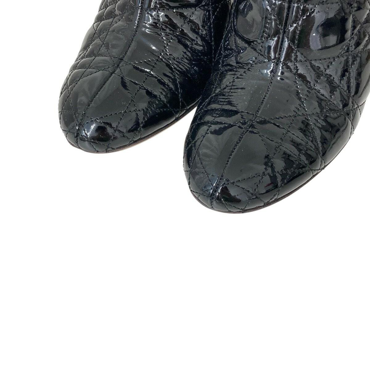 Christian Dior Shoes Pumps Heel EU 37.5 US 7.5 Black Authentic