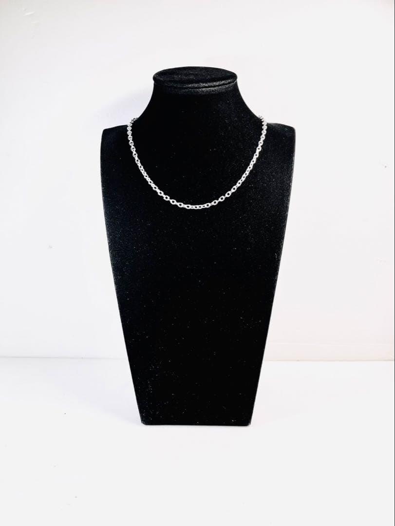 GUCCI Necklace Pendant oval chain Silver 925 Unisex Accessory Authentic