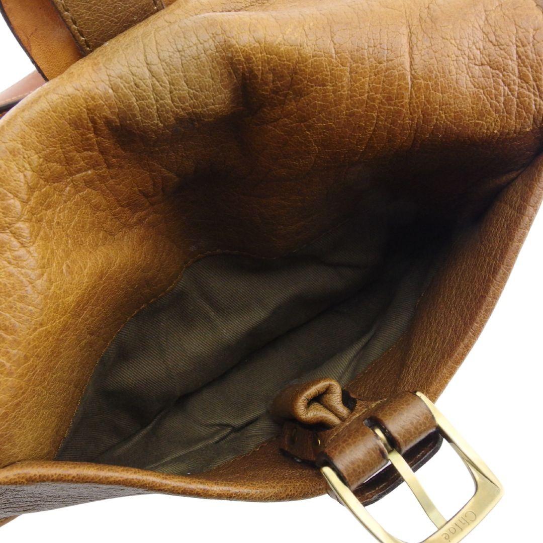Chloe Shoulder Bag Purse Beige Brown Authentic