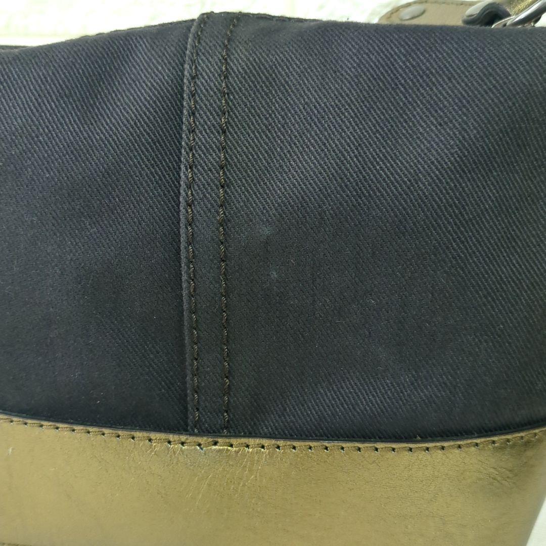 Chloe Purse Handbag Pouch Canvas Leather Women's Used Authentic