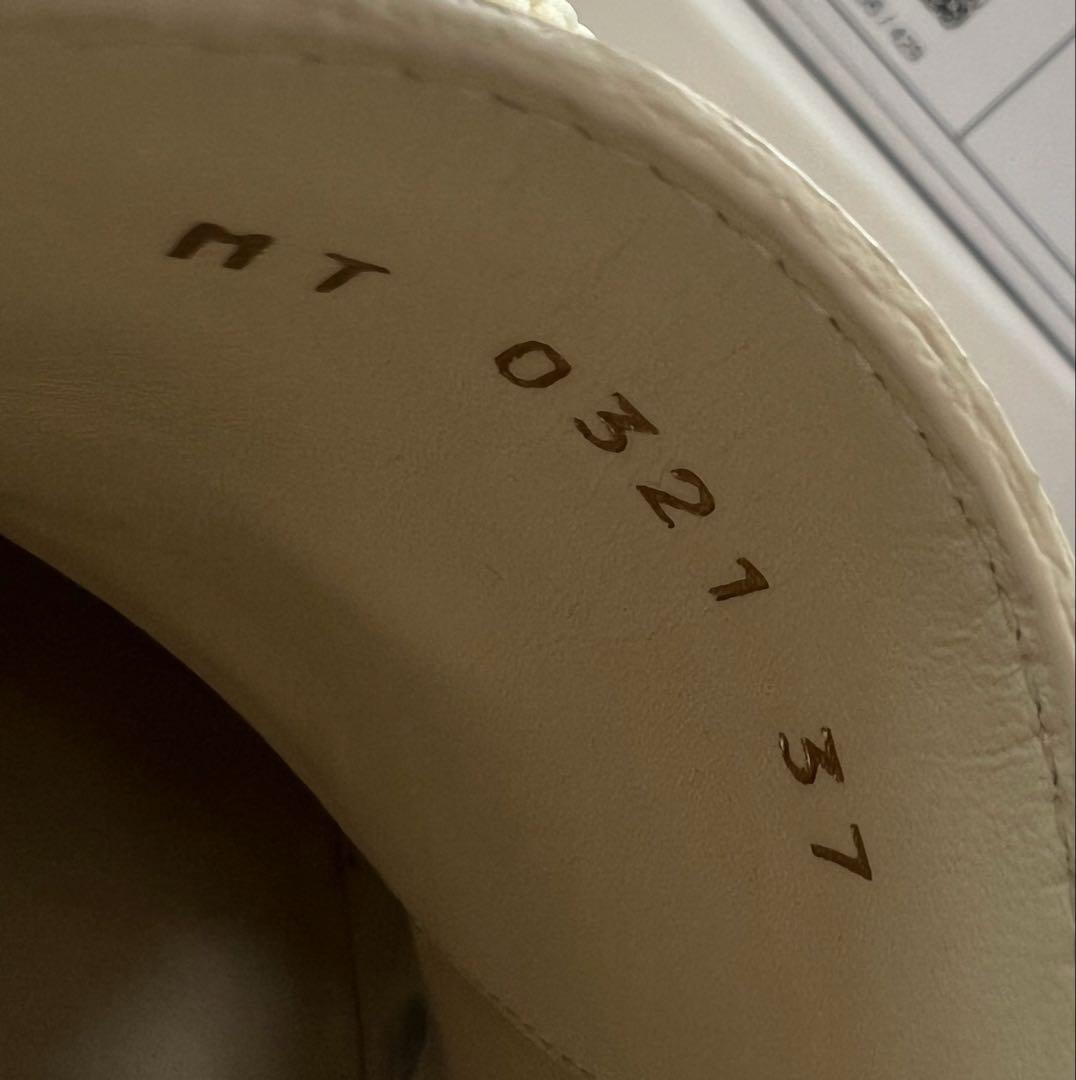 Christian Dior Sneakers Shoes Low-Cut EU 37 US 7 Off White Authentic