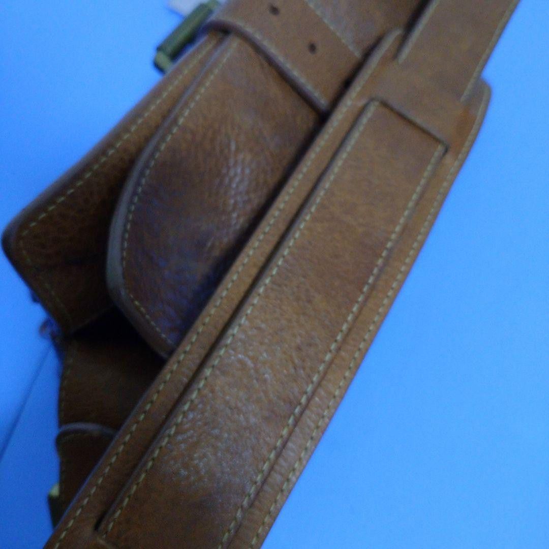 MULBERRY Shoulder Bag Purse Leather Brown Authentic