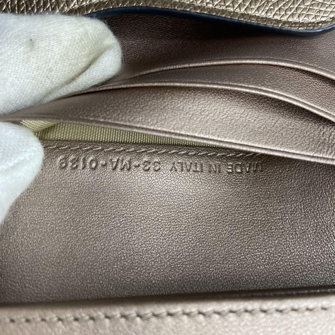 Christian Dior Tri-fold Wallet Compact Purse Saddle Authentic