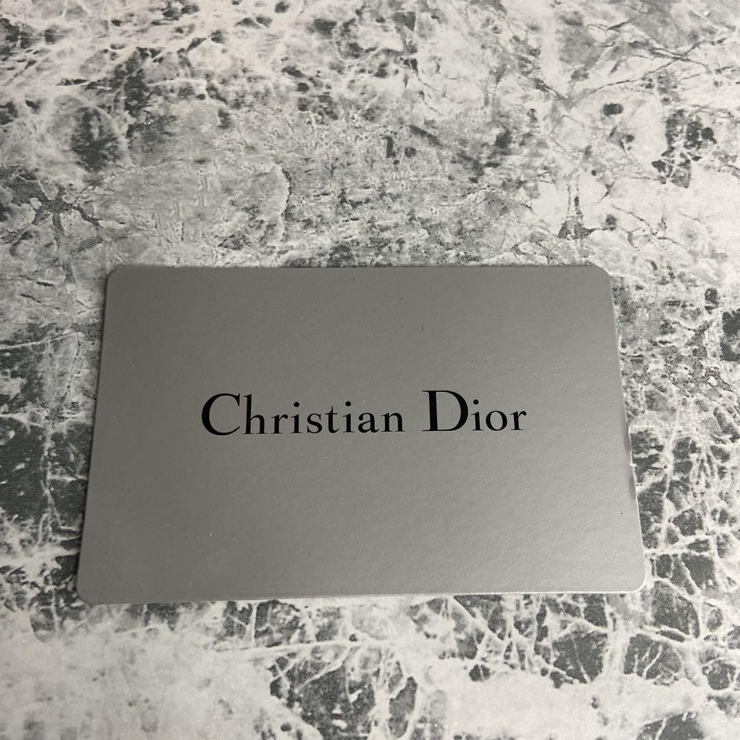 Christian Dior Tri-fold Wallet Compact Purse Saddle Authentic
