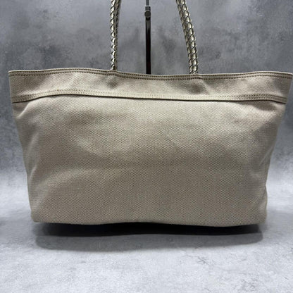 BURBERRY BLUE LABEL Purse Tote Bag shoulder bag Canvas Leather Unisex Auth