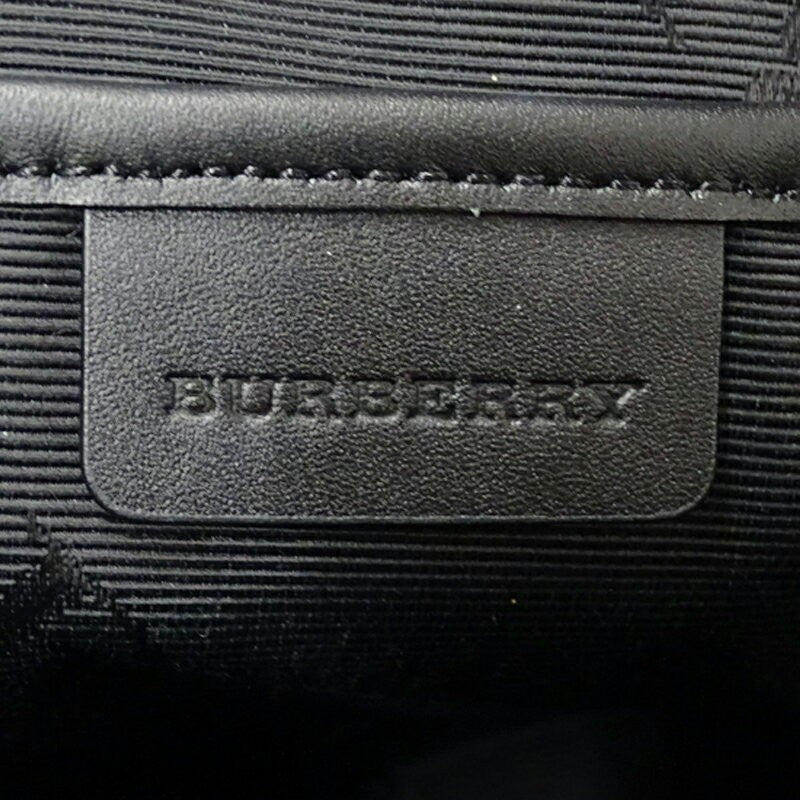 BURBERRY Clutch Bag Pouch Nova Check Coated Canvas Red Blue Authentic