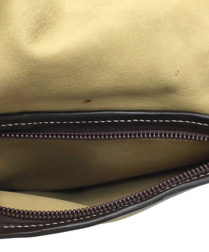 LOEWE Shoulder Bag Purse Anagram Beige Authentic