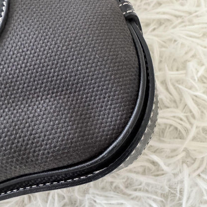 Salvatore Ferragamo Hand Shoulder Bag Tote Purse Leather Black Authentic