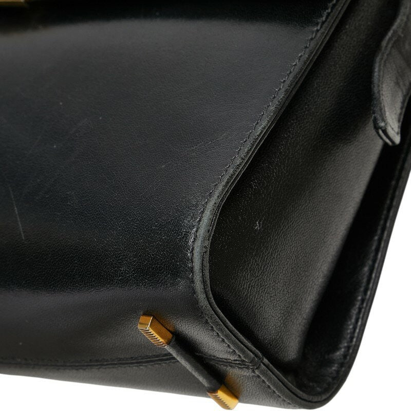 GIVENCHY Shoulder Bag Purse 4G Leather Black Authentic
