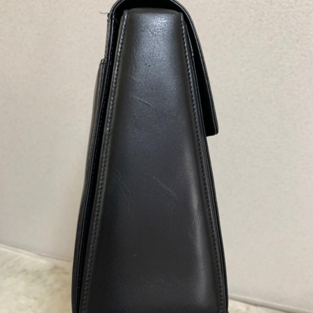 GIVENCHY Hand Bag Tote Purse 4G Leather Black Authentic