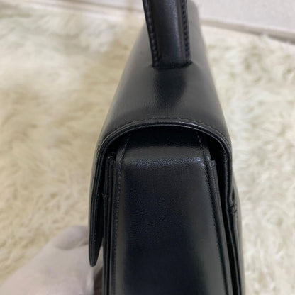 GIVENCHY Hand Bag Tote Purse 4G Leather Black Authentic