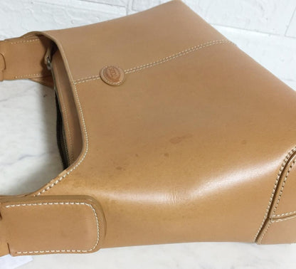 TOD'S Shoulder Bag Purse Leather Authentic