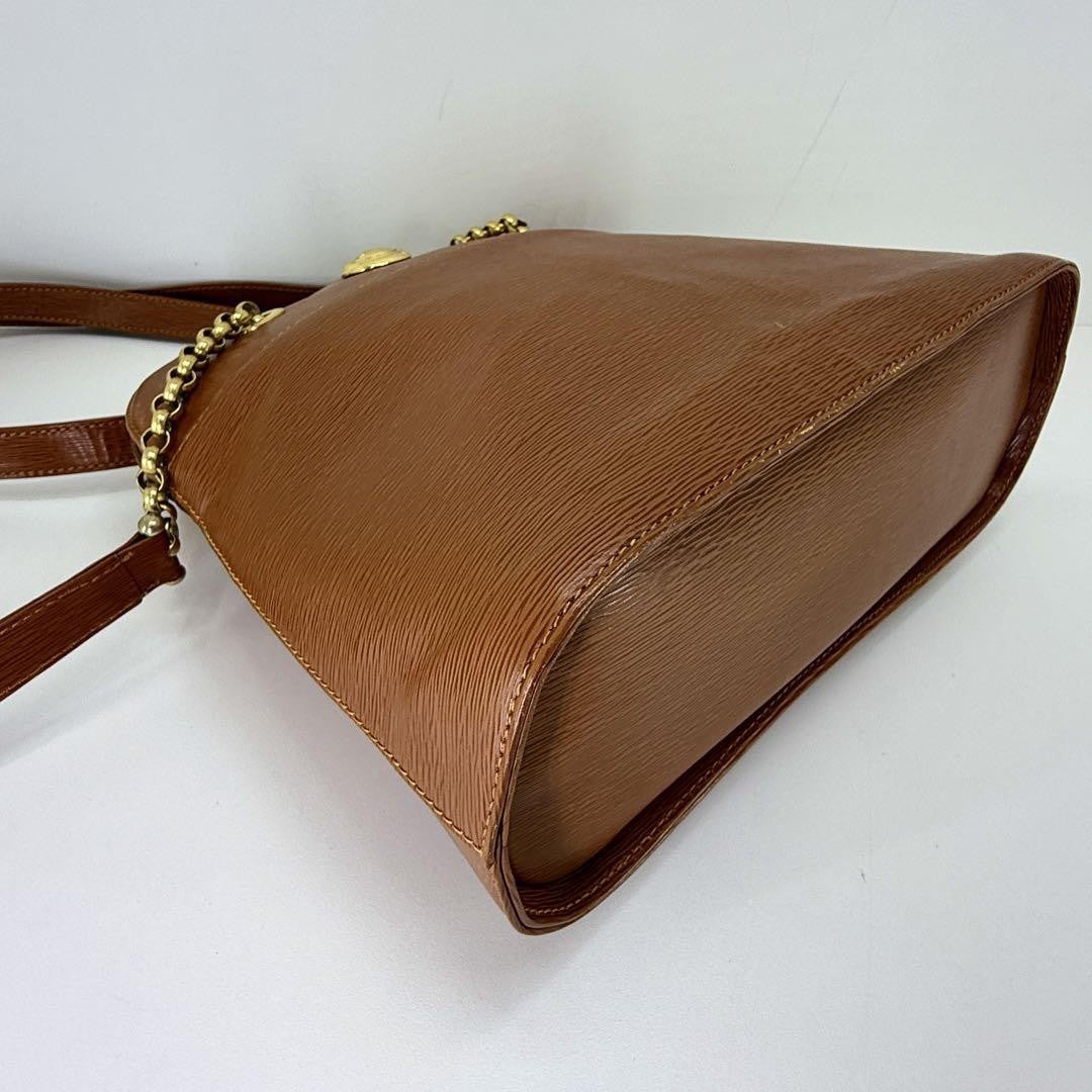 Chloe Hand Bag Tote Purse Leather Brown Authentic