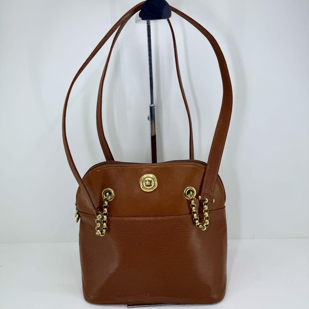 Chloe Hand Bag Tote Purse Leather Brown Authentic