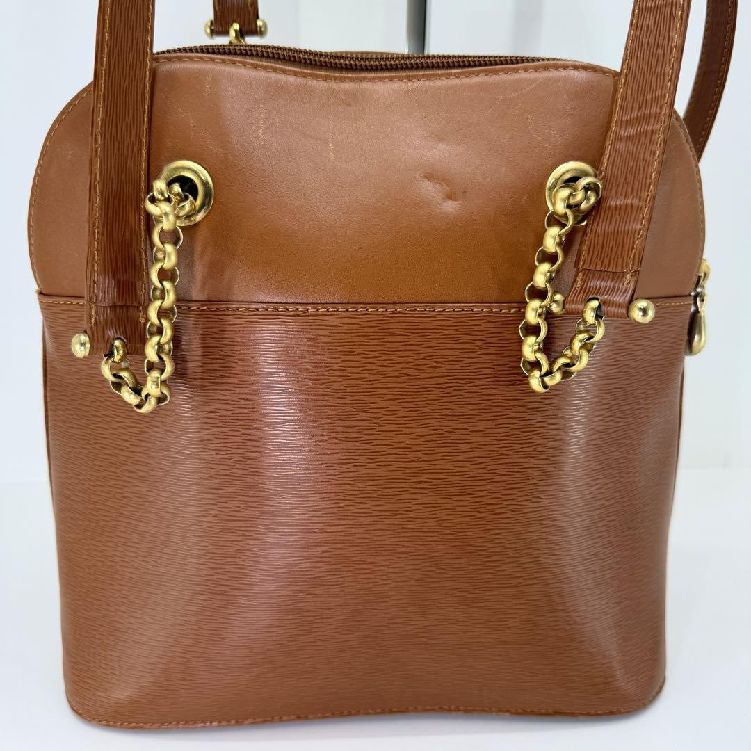 Chloe Hand Bag Tote Purse Leather Brown Authentic