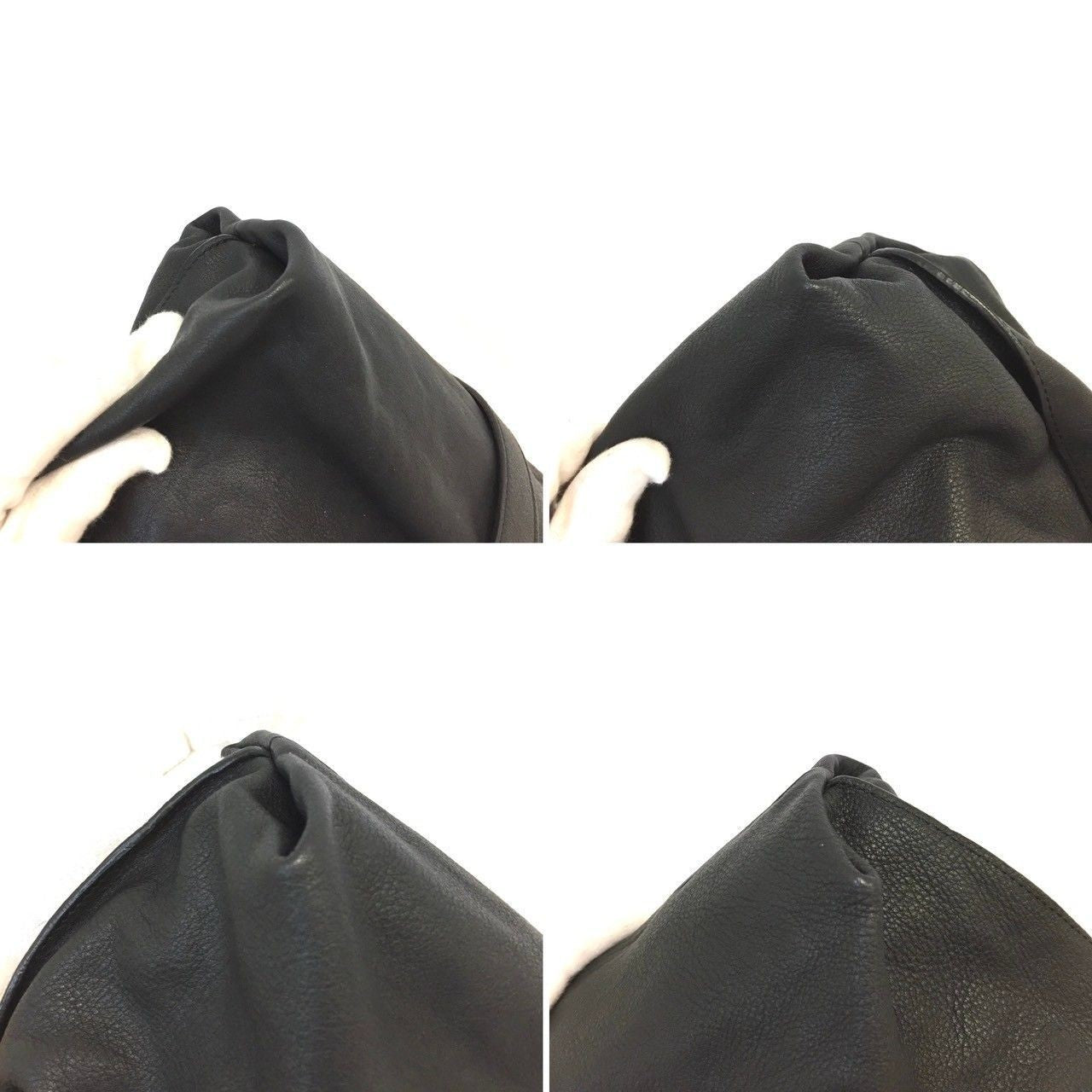 Chloe Shoulder Bag Purse Leather Black Authentic