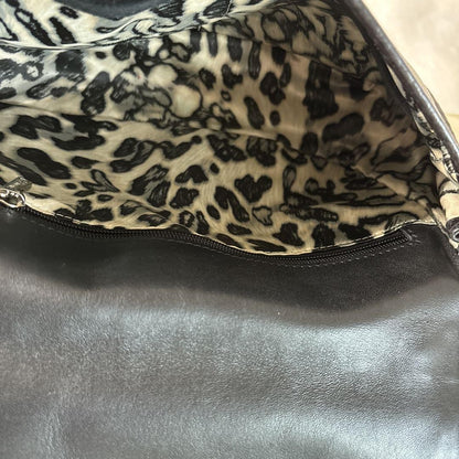 Longchamp Shoulder Bag Purse Black Authentic