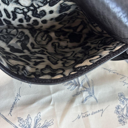 Longchamp Shoulder Bag Purse Black Authentic