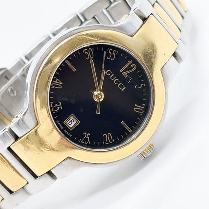 GUCCI Quartz Watch Wristwatch Gold Women's Authentic