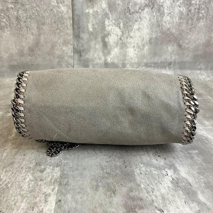 Stella McCartney Shoulder Bag Purse 2way Falabella Gray Authentic