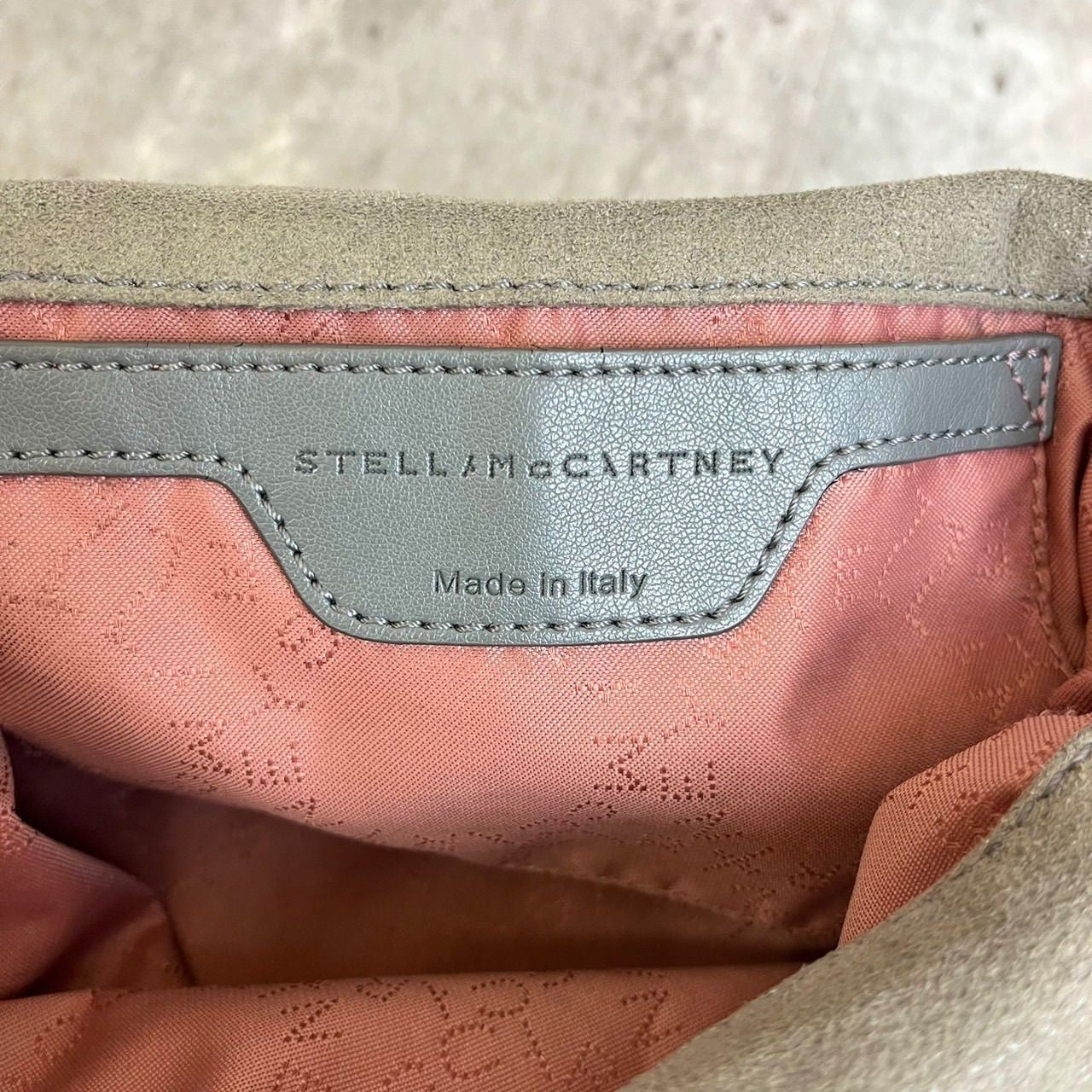 Stella McCartney Shoulder Bag Purse 2way Falabella Gray Authentic