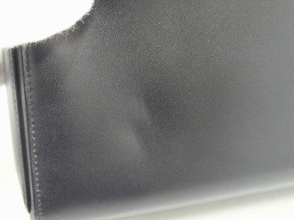 GIVENCHY Hand Bag Tote Purse Leather Black Authentic