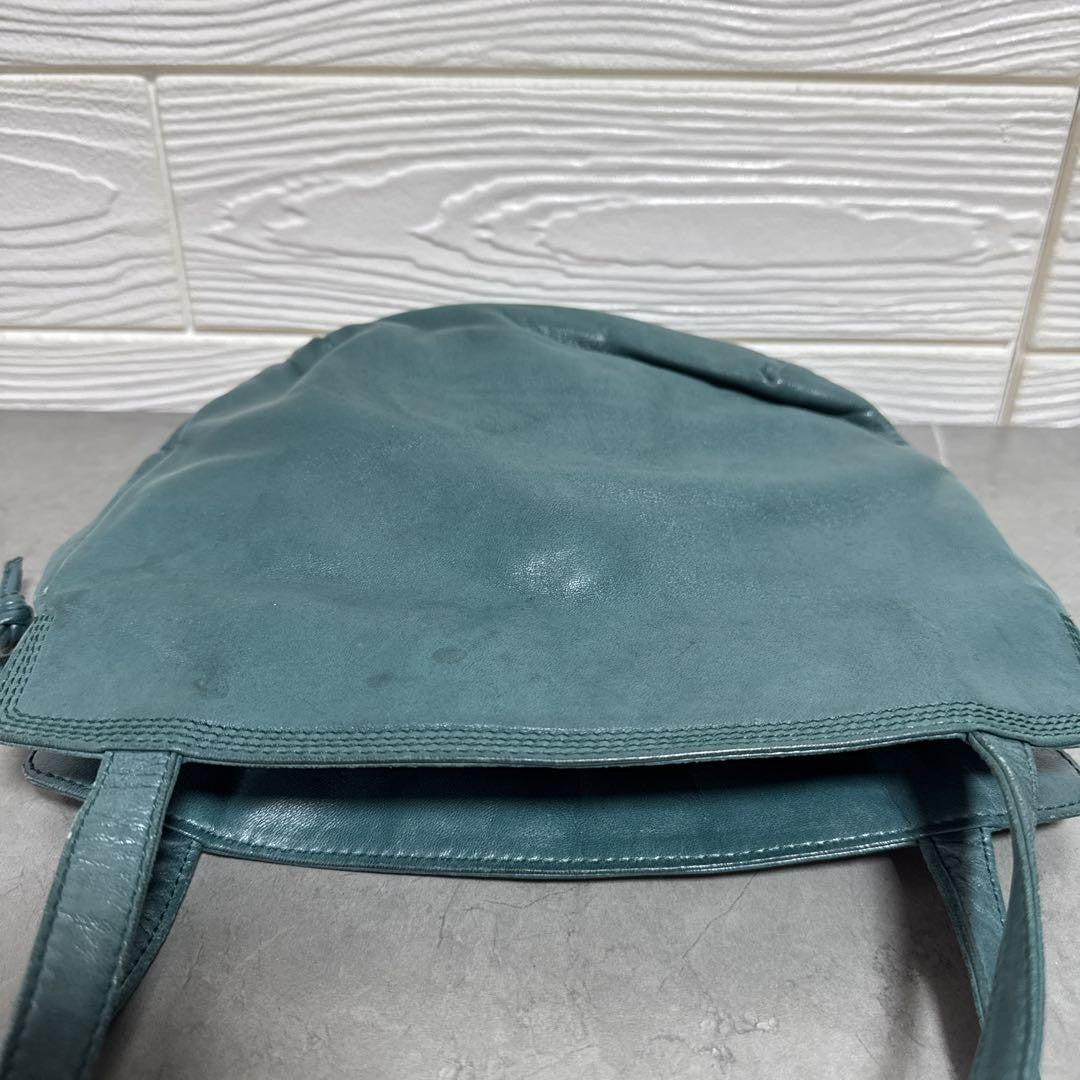 LOEWE Shoulder Bag Purse Anagram Leather Authentic